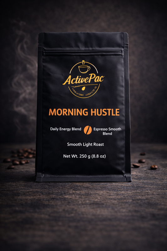 MORNING HUSTLE – Smooth Energy Blend (250g)