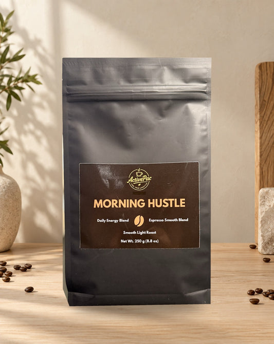 MORNING HUSTLE – Smooth Energy Blend (250g)