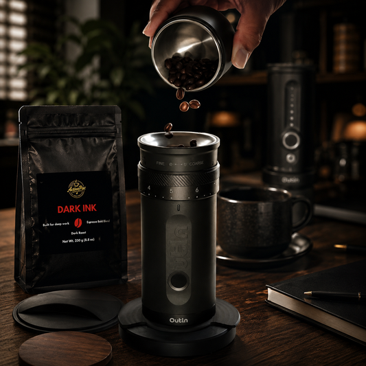 OutIn Fino Portable Electric Coffee Grinder